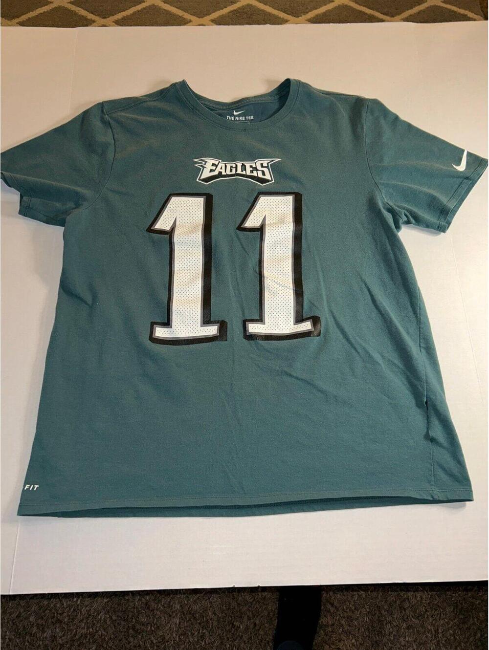 Nike Carson Wentz Philadelphia Eagles Jersey Shirt Men’s XL